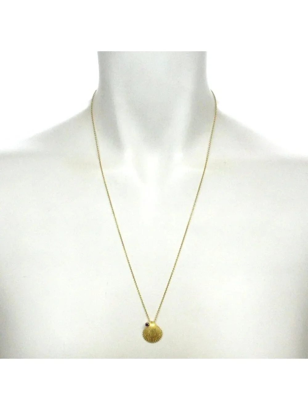 Tiffany & Co Necklace 18k Yellow Gold Black Shell